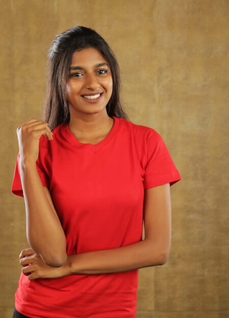 Red Plain Tshirt